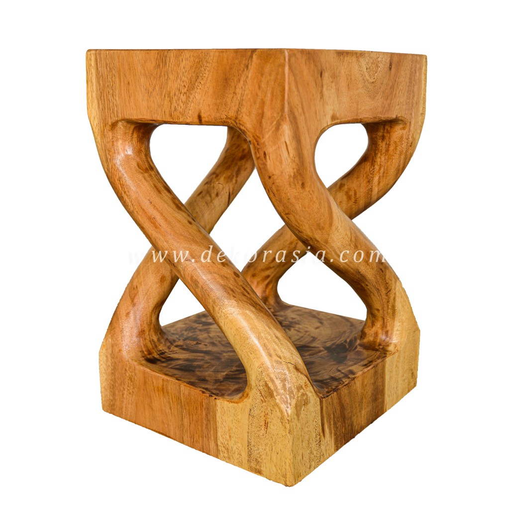Square Twist Stool
